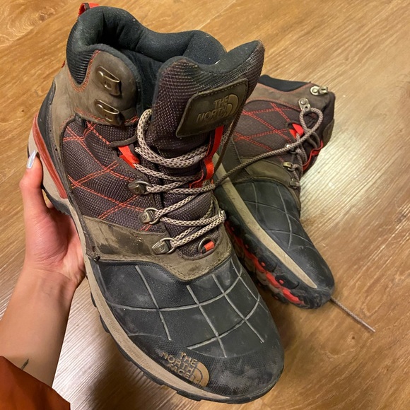 north face walking boots mens sale